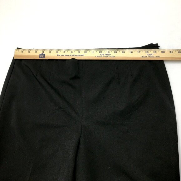 NEW Talbots Women's Black Dress Pants Side Zipper Straight Leg size 18 length 30 - Picture 6 of 10